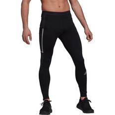 Adidas Uomo Collant Adidas Saturday Warm Running Leggings Men Black Male