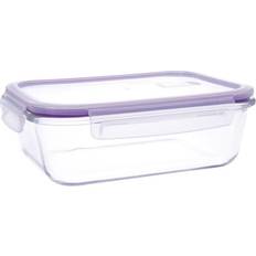 Morado Almacenamiento Cocina Quid Frost Recipientes de comida 1.04L