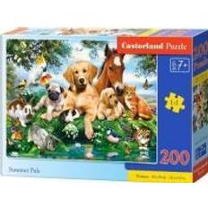 Castorland Puslespill Castorland Summer Pals 200 Pieces