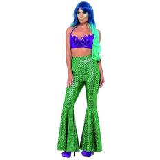 Smiffys Mermaid Flared Trousers