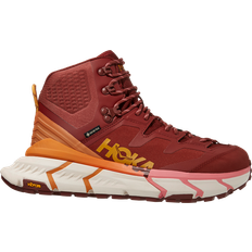 Hoka Textile Hiking Shoes Hoka Tennine Hike GTX W - Cherry Mahogany/Strawberry Ice