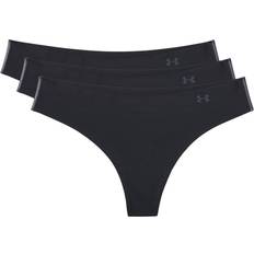 Under Armour L Knickers Under Armour Pure Stretch Thong 3-pack - Black