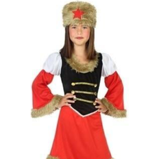 Europa del Norte Vestidos de fiesta Th3 Party Russian Woman Children Costume