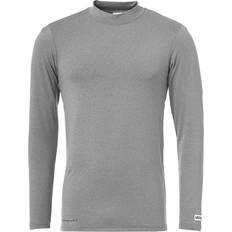 Élasthanne/Lycra/Spandex Hauts de Couche de Base Uhlsport Distinction Colors Base Layer Men - Dark Grey Mélange