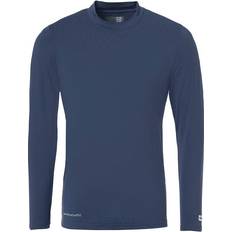 Blu - Uomo Maglie Termiche Uhlsport Distinction Colors Base Layer Men - Navy