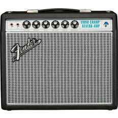 Guitar and amp Fender 68 Custom Vibro Champ