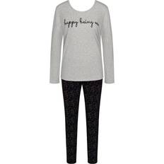 Triumph Sleepwear Triumph Lounge Me Cotton Pyjama Set - Grey