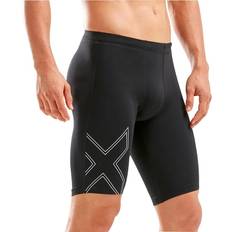 Core Compression Shorts Men - Black/Silver
