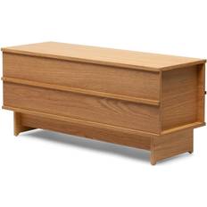 Naturel Bancs de Rangement We Do Wood Correlation Banc de Rangement 100x43cm