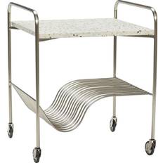 Hübsch Terazzo Trolley Table 49x50cm