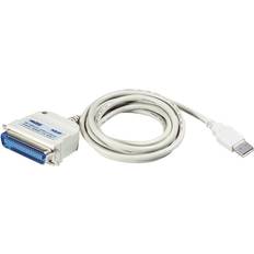 Usb till parallell adapter kablar Aten USB A-C36 1.8m