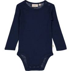 Wheat Plain Wool Body LS - Navy (9115E-775-1432)