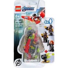 Lego falcon LEGO Marvel Falcon & Black Widow Team Up 40418