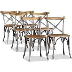 vidaXL - Köksstol 84cm 6st