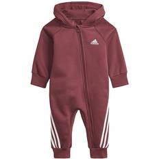 Adidas Combi-pantalons adidas Infant Future Icons Onesie - Victory Crimson/White (H28847)