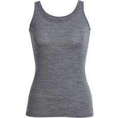 Nylon - Vrouw Mouwloze shirts Icebreaker Siren Tanktop - Gritstone Heather