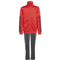 Adidas Junior 3-stripes Team Tracksuit - Vivid Red/Black (GT0349)