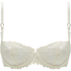 Chantelle Champs-Elysees Lace Unlined Demi Bra - Beige