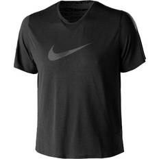 Nike Dri-FIT Run Division Miler Short-Sleeve Hybrid Running Top Men - Black