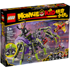 Monkie kid lego LEGO Monkie Kid Spider Queen’s Arachnoid Base 80022