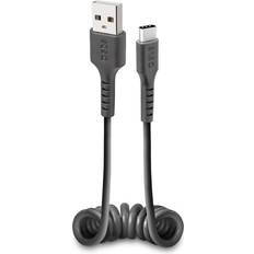SBS Spiral USB A-USB C 2.0