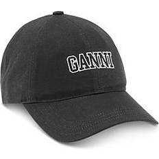 Ganni Software Heavy Cotton Cap - Phantom