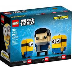 Despicable Me Building Games LEGO Brickheadz Gru Stuart & Otto 40420