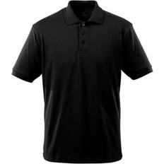 Crossover Polo Shirt - Deep Black