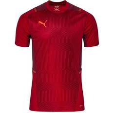 Puma teamCUP Training Jersey Men - Chili Pepper/Cordovan/Red Blast