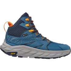 Fast Lacing System - Men Hiking Shoes Hoka Anacapa Mid GTX M - Real Teal/Outer Space