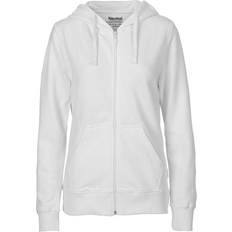 Neutral Zip Hoodie Women - White