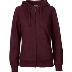 Neutral Zip Hoodie Women - Bordeaux