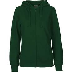 Neutral Zip Hoodie Women - Bottle Green