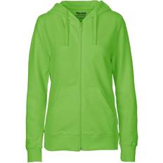 Neutral Zip Hoodie Women - Lime