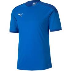 Puma teamFINAL 21 Training Jersey Men - Electric Blue Lemonade/Team Power Blue