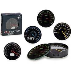 Speedometer BigBuy Home Speedometer Glasbrik 4stk