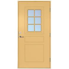 Ytterdörr med glas Scandidoor Standard Ytterdörr Frostat glas H (100x200cm)