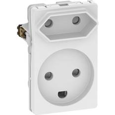 Fuga afbryder dobbelt hvid Schneider Electric Fuga 1889129 2-way