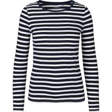 Neutral Ladies Long Sleeve T-shirt - Stripe