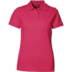 Dame - Rosa Pikéskjorter ID Ladies Stretch Polo Shirt - Cerise