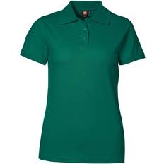 Elastan/Lycra/Spandex Polotrøjer ID Ladies Stretch Polo Shirt - Green