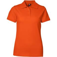 Dame - Oransje Pikéskjorter ID Ladies Stretch Polo Shirt - Orange