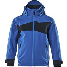 Mascot Kid's Outer Shell Jacket - Azure Blue/ Dark Navy (18901-249-91010)