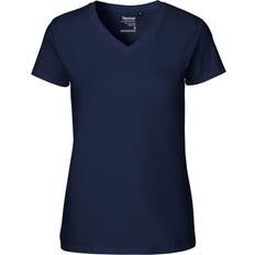 Neutral Ladies V-Neck T-shirt - Navy