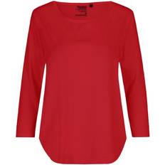 Ladies 3/4 Sleeve T-shirt - Red