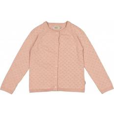 9-12M - Mädchen Strickpullover Wheat Knit Cardigan Maja - Misty Rose (0519d-560-2270)