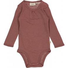 Wheat Rød Bodyer Wheat Gatherings Wool LS Body - Rose Brown (9116e-775-2110)