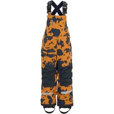 Didriksons Polarbjörnen Printed Kid's Pants - Burnt Glow Islands (503831-990)