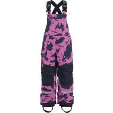 Didriksons Polarbjörnen Printed Kid's Pants - Radiant Purple Islands (503831-991)