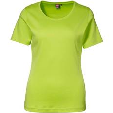 ID Ladies Interlock T-shirt - Lime